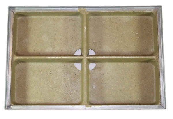 ACO Bodenwanne 100 x 50 mit Stahlzarge