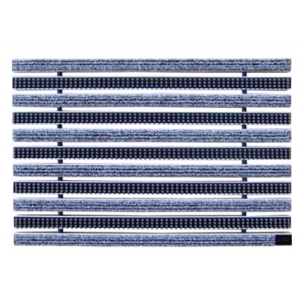 ACO Schuhabstreifermatte Rips mit Cassettenbürsten 100 x 50