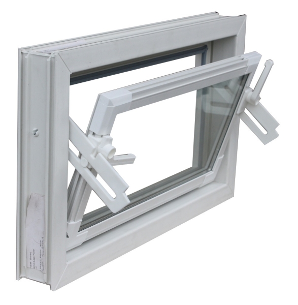 Kellerfenster weiss 90 x 50 cm Einfachverglasung