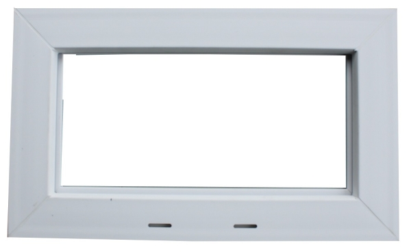 Kellerfenster weiss 90 x 50 cm Einfachverglasung