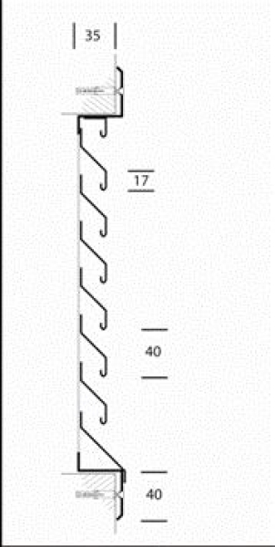 Wetterschutzgitter Stahl 1000 x 1000mm
