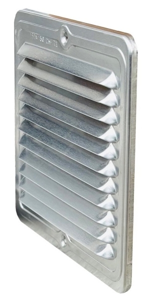 Lüftungsgitter Aluminium natur