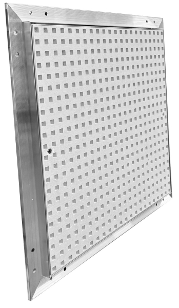 Revisionsklappe Alu Akustik Lochung 12/25