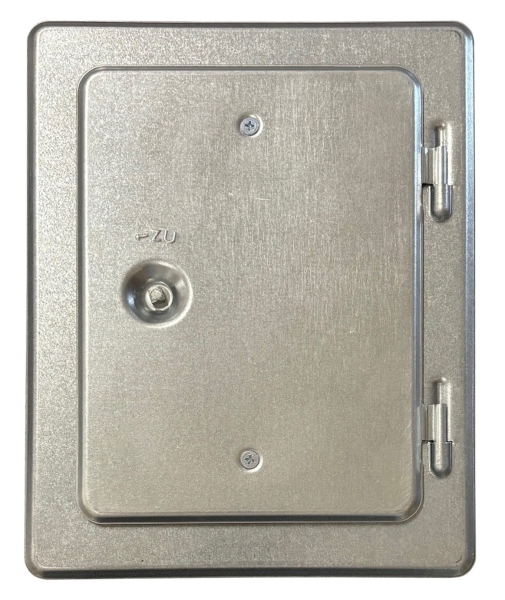 Kamintür verzinkt Einbaumaß 30 x 30 cm, Upmann 101620 x 30 cm