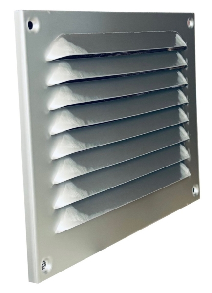 Lüftungsgitter Aluminium eloxiert 230 x 170 mm