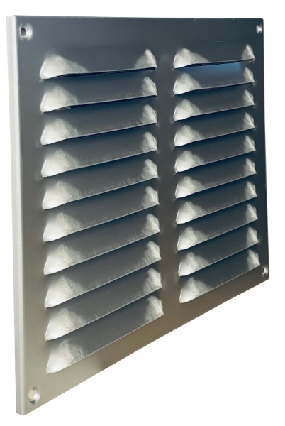 Lüftungsgitter Aluminium eloxiert 430 x 235 mm