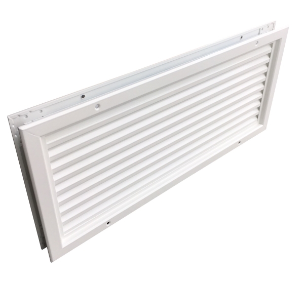 Türlüfter Aluminium weiss 500 x 200 mm