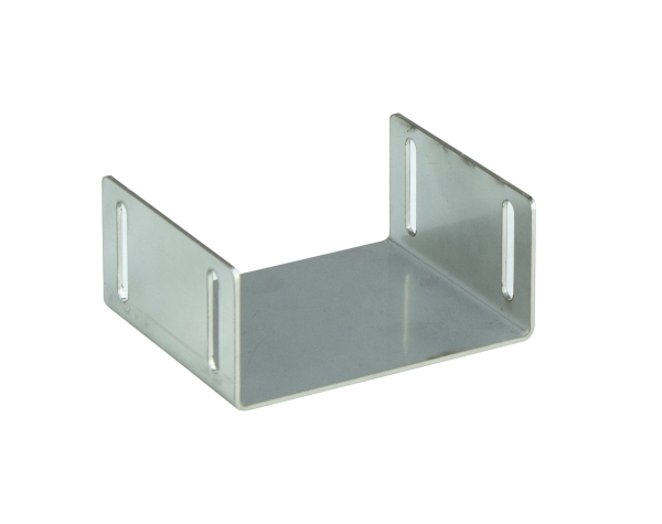 Rinnenverbinder für Entwässerungsrinne Edelstahl 1 Meter Bauhöhe 60 bis 80mm höhenverstellbar
