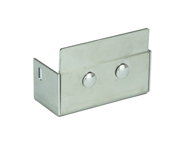 Stirnwand für Entwässerungsrinne Edelstahl Bauhöhe 60 bis 80mm höhenverstellbar