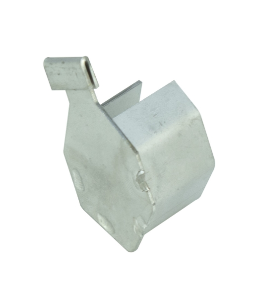 Endstück für Schlitzrinne Edelstahl superflach Bauhöhe 75mm