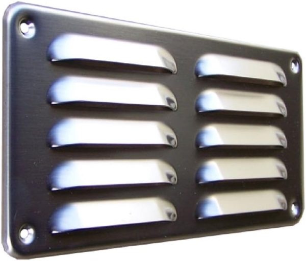 Lüftungsgitter Edelstahl 300 x 90mm