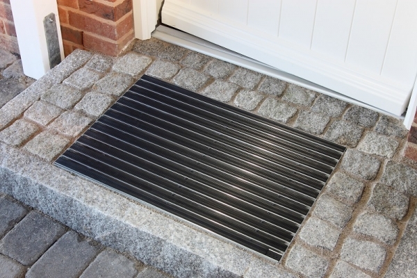 Trobak Schuhabstreifermatte 100 x 50 cm schwarz Gummiprofil