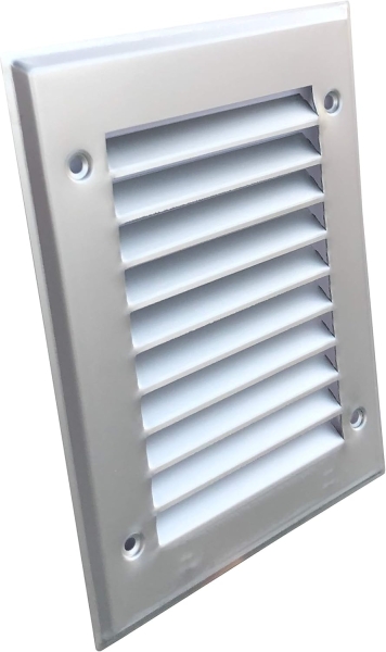 Lüftungsgitter Aluminium eloxiert 440 x 440 mm