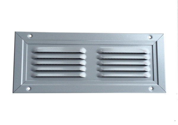 Luftgitter, Lüftungsgitter Aluminium Weiss 150 x 100 mm