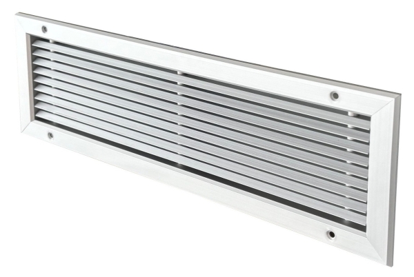 Lineargitter eloxiert Einbaumaß 500 x 200mm